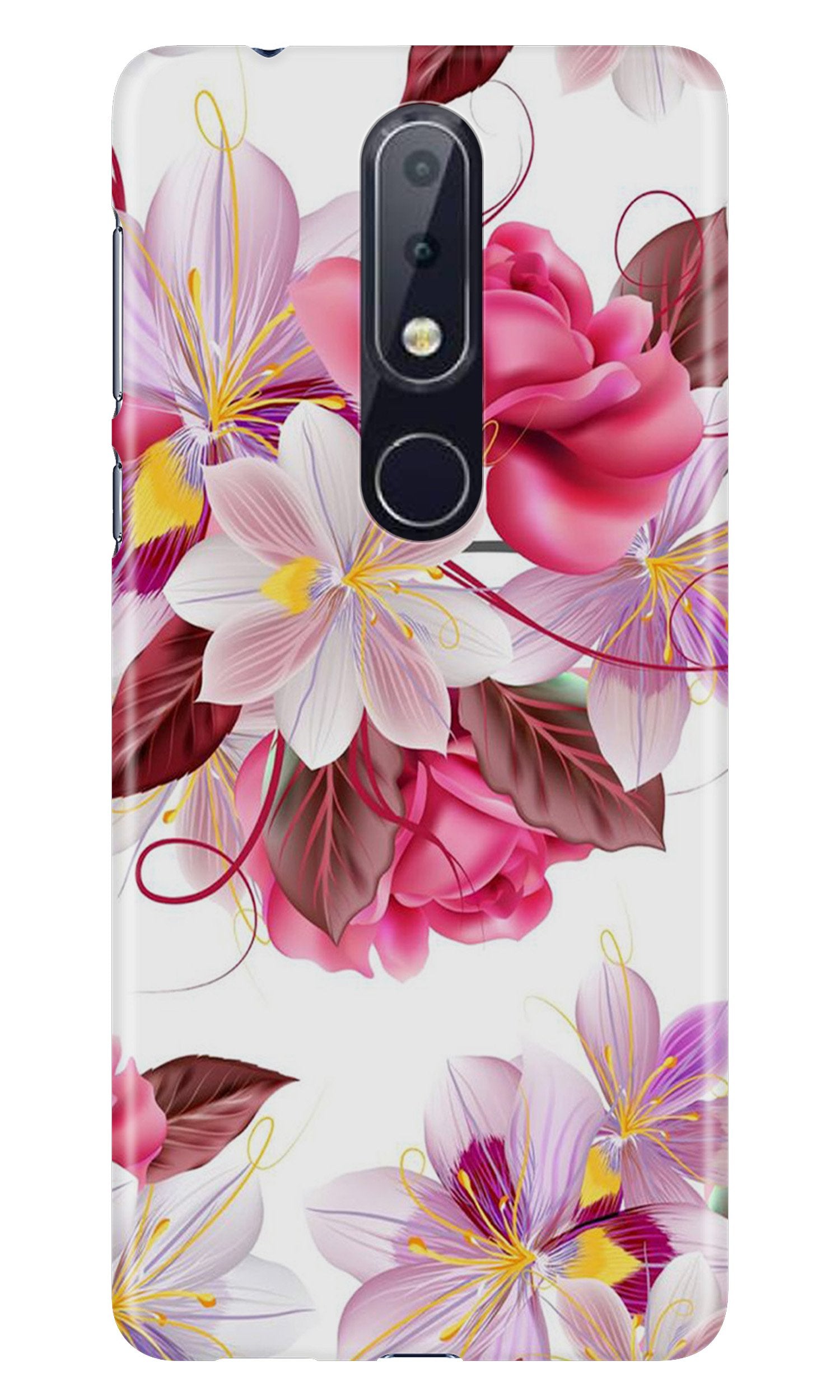 Beautiful flowers Case for Nokia 6.1 Plus