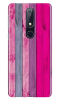 Wooden look Case for Nokia 8.1 Plus