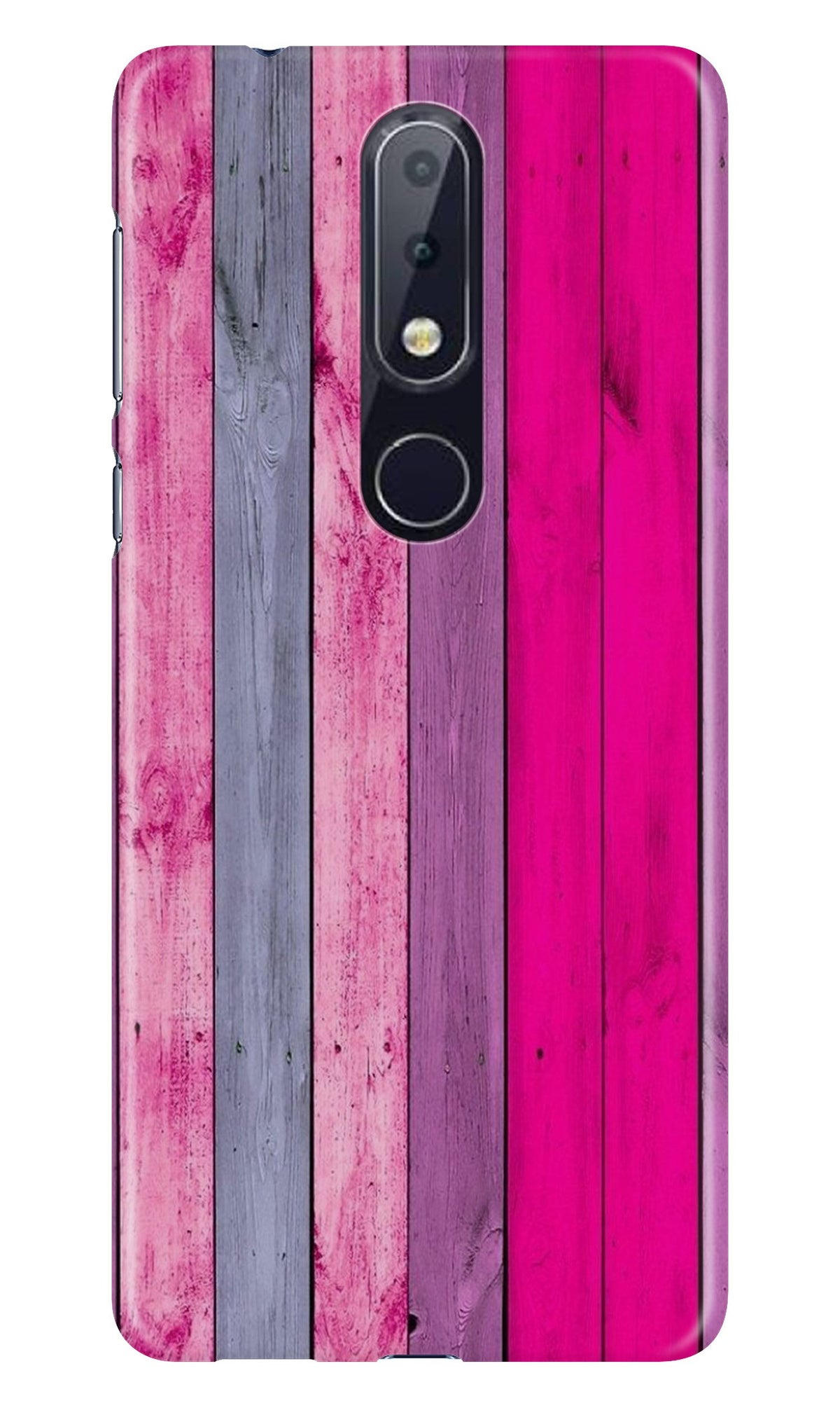 Wooden look Case for Nokia 8.1 Plus