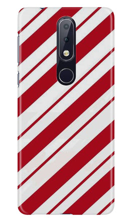 Red White Case for Nokia 6.1 Plus