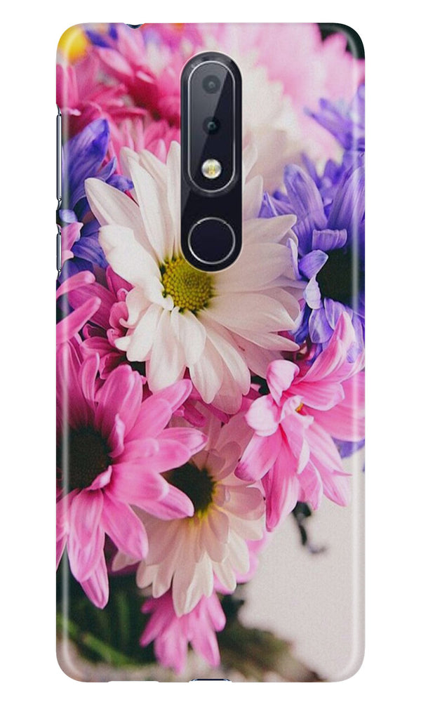 Coloful Daisy Case for Nokia 6.1 Plus