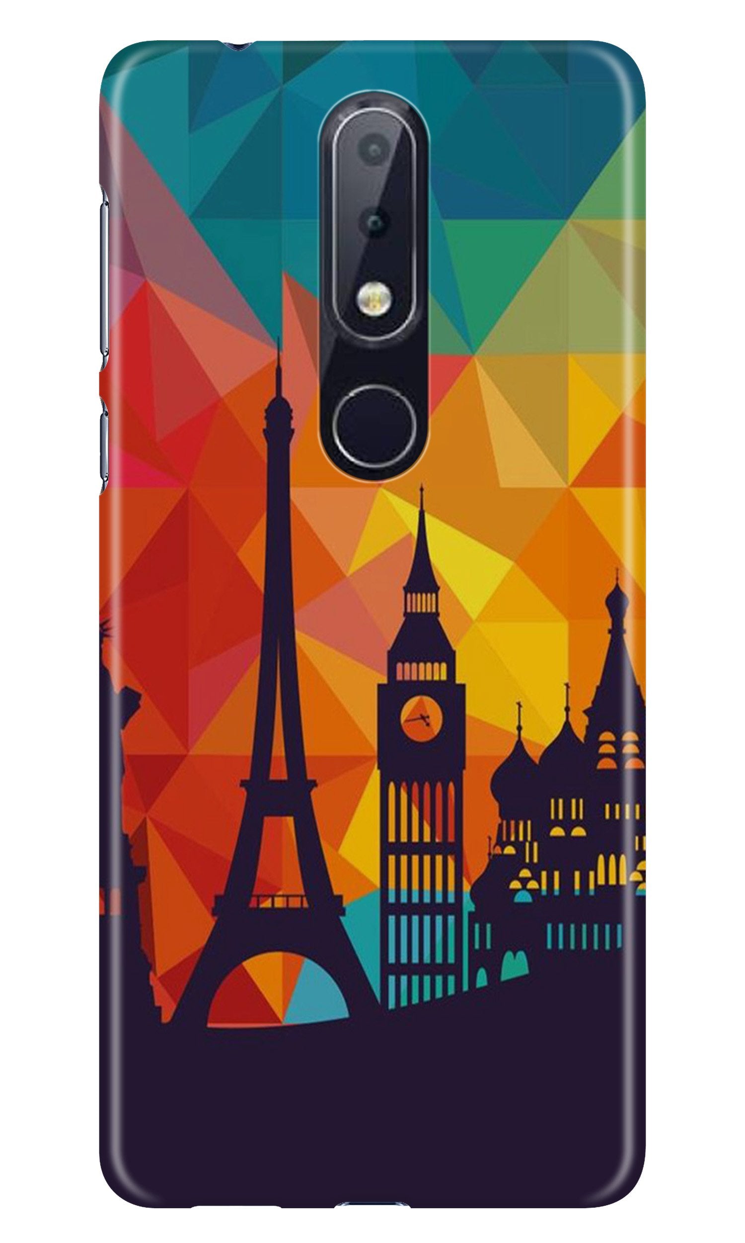 Eiffel Tower2 Case for Nokia 6.1 Plus