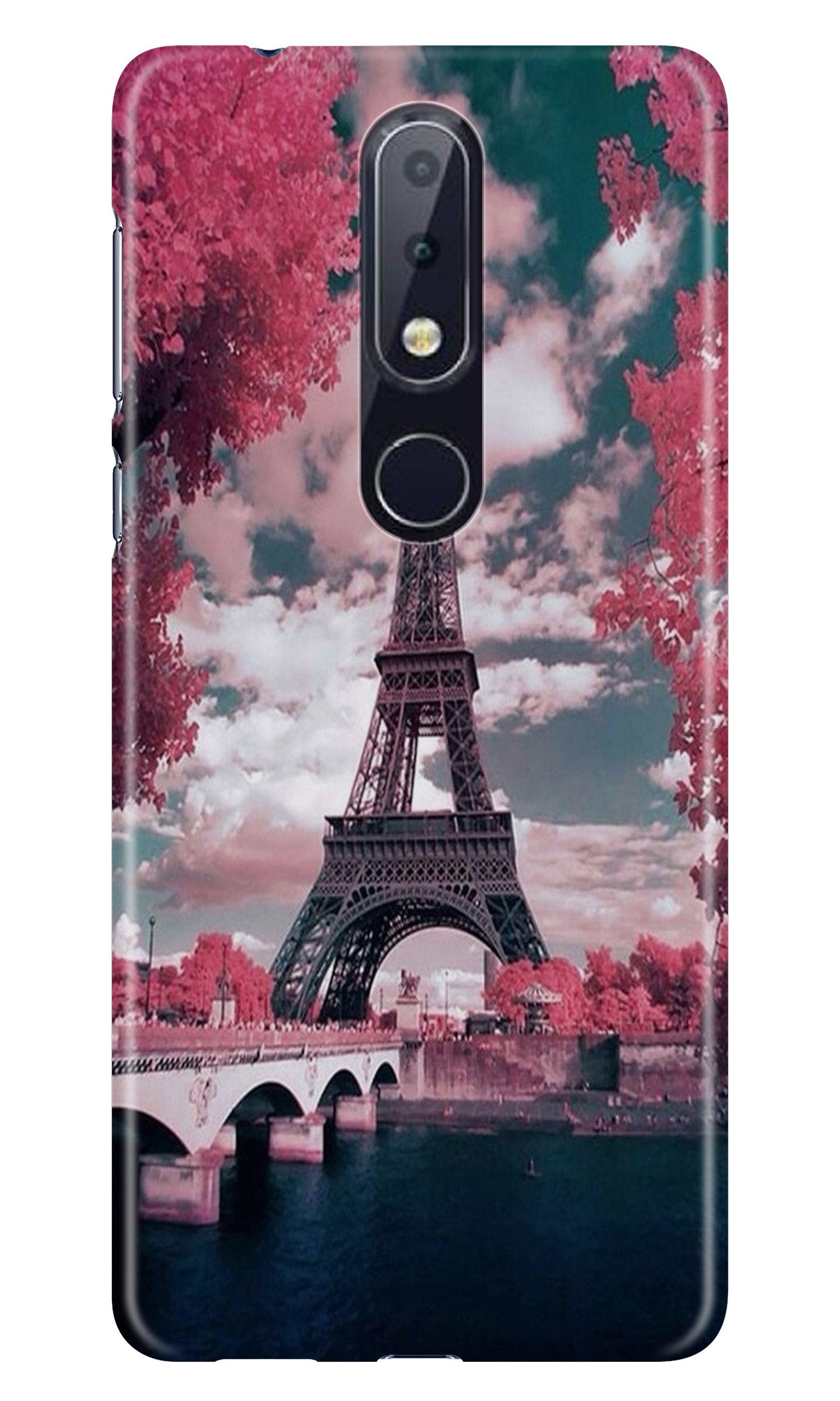 Eiffel Tower Case for Nokia 6.1 Plus(Design - 101)