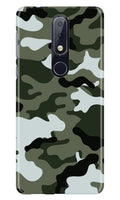 Army Camouflage Case for Nokia 8.1 Plus  (Design - 108)