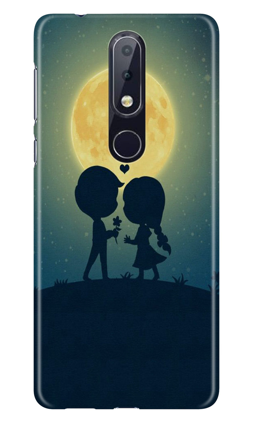 Love Couple Case for Nokia 7.1  (Design - 109)