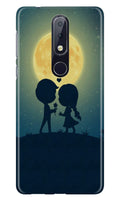 Love Couple Case for Nokia 5.1 Plus  (Design - 109)