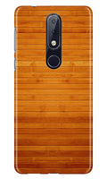 Wooden Look Case for Nokia 8.1 Plus  (Design - 111)
