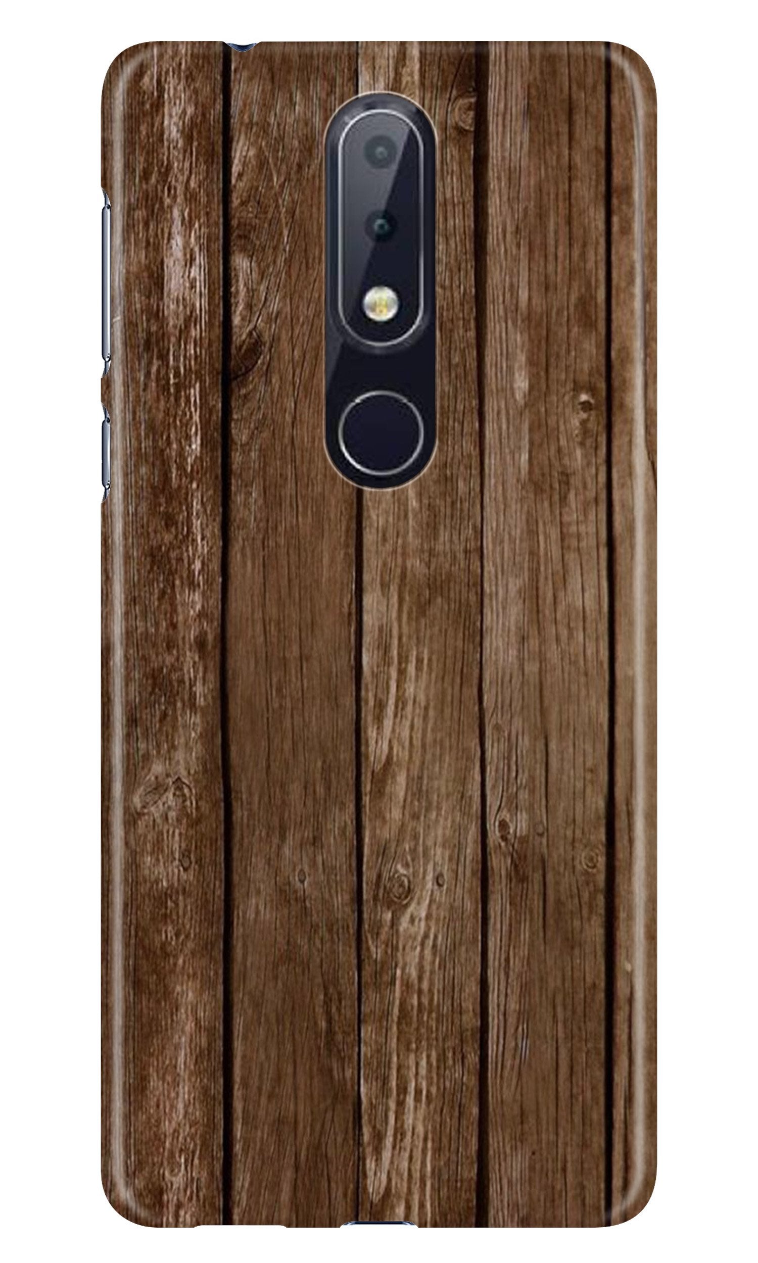 Wooden Look Case for Nokia 6.1 Plus(Design - 112)