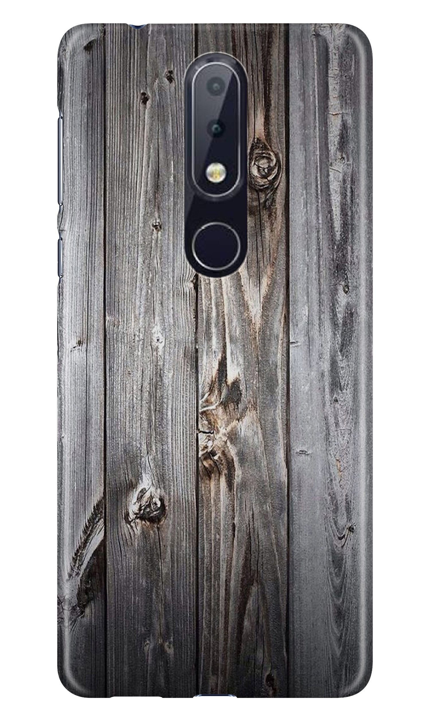 Wooden Look Case for Nokia 6.1 Plus(Design - 114)