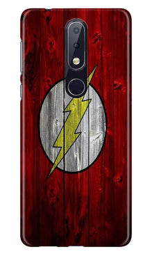 Flash Superhero Case for Nokia 6.1 Plus  (Design - 116)