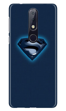 Superman Superhero Case for Nokia 6.1 Plus  (Design - 117)