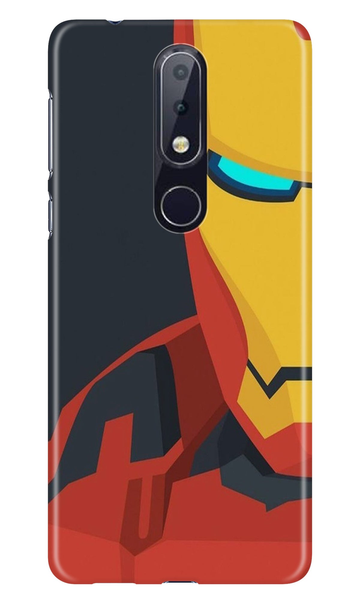 Iron Man Superhero Case for Nokia 8.1 Plus  (Design - 120)