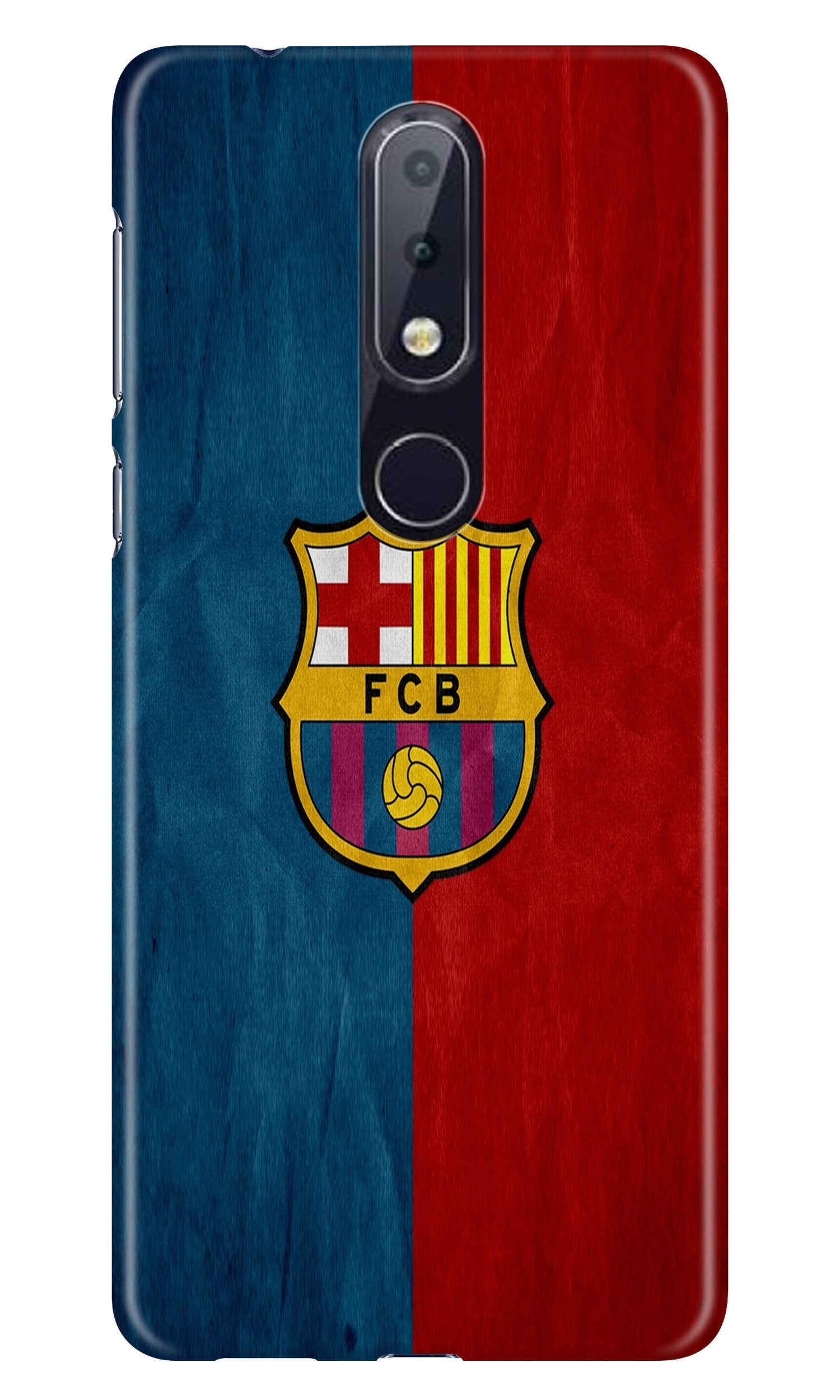 FCB Football Case for Nokia 6.1 Plus(Design - 123)