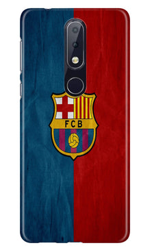 FCB Football Case for Nokia 6.1 Plus  (Design - 123)