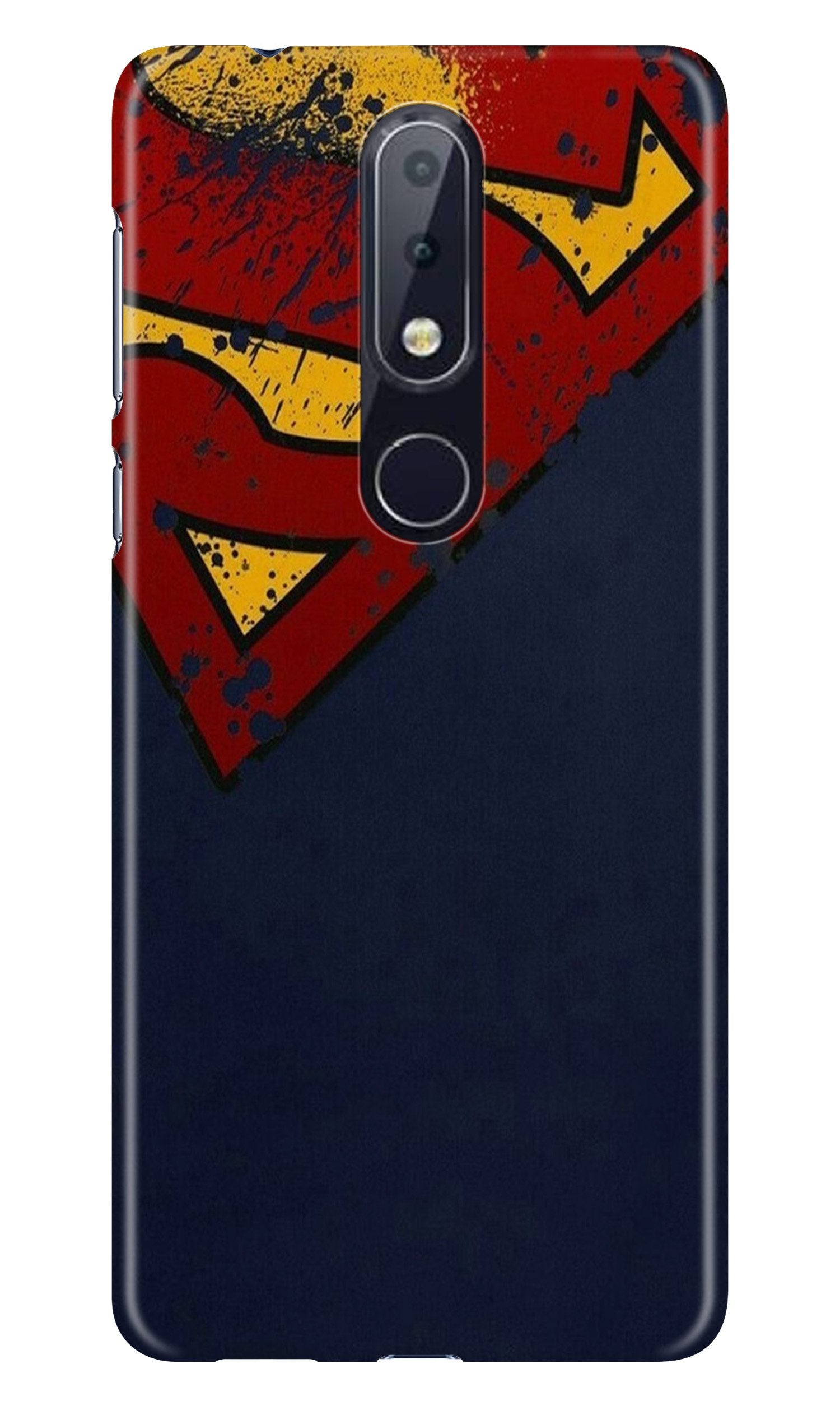 Superman Superhero Case for Nokia 7.1  (Design - 125)
