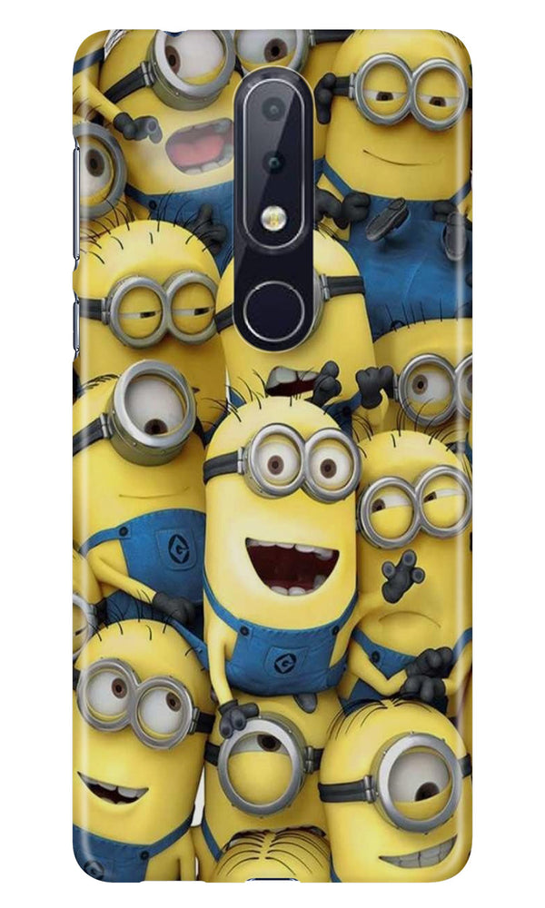 Minions Case for Nokia 6.1 Plus  (Design - 127)
