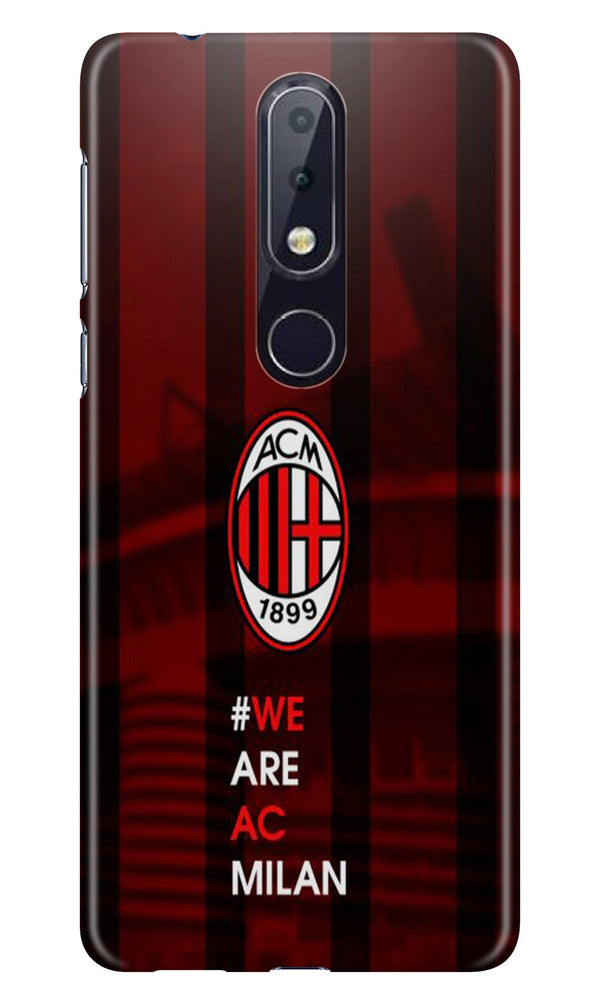 AC Milan Case for Nokia 6.1 Plus  (Design - 155)