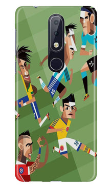 Football Case for Nokia 6.1 Plus  (Design - 166)