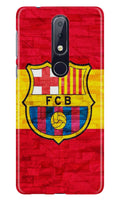 FCB Football Case for Nokia 8.1 Plus  (Design - 174)