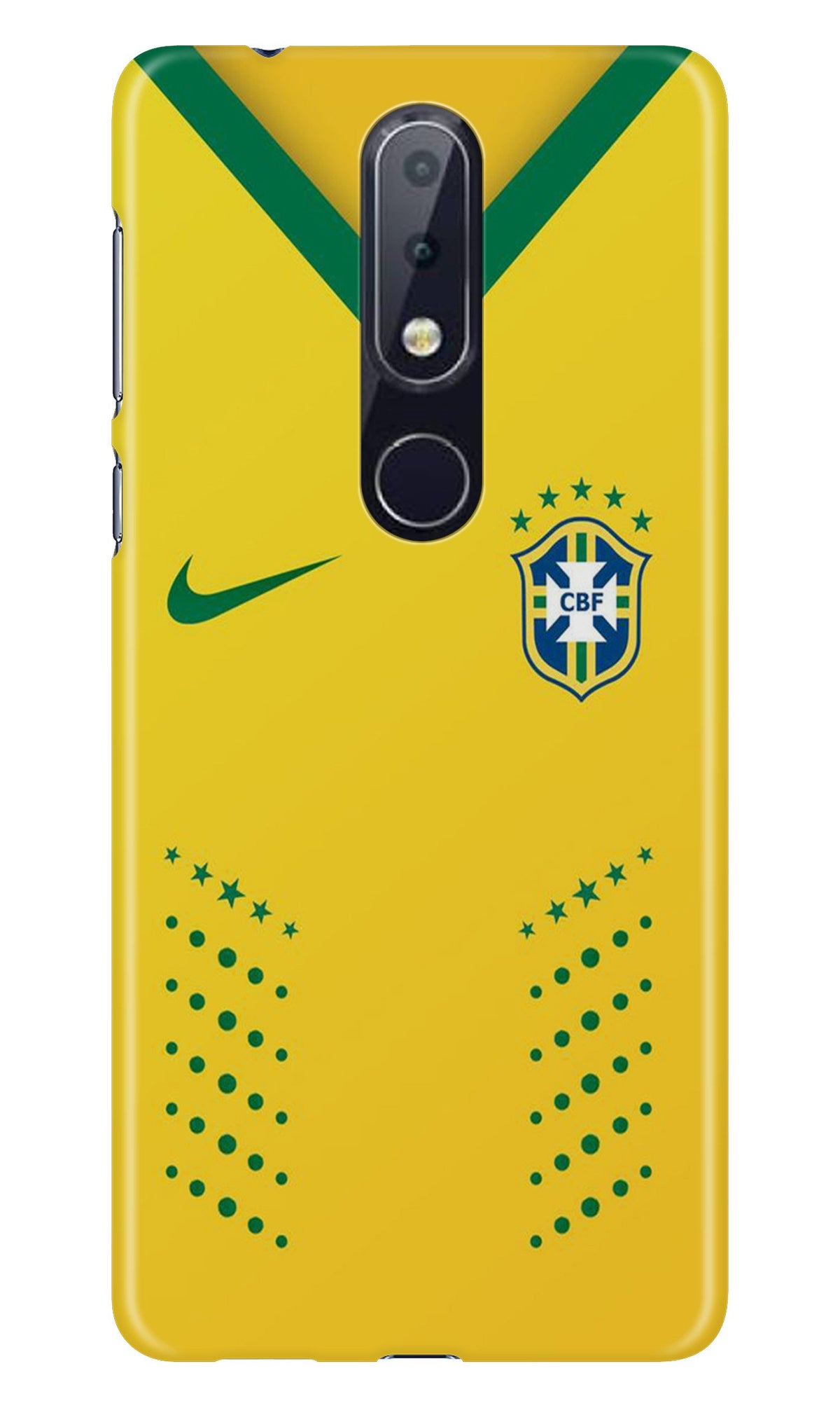 Brazil Case for Nokia 8.1 Plus  (Design - 176)