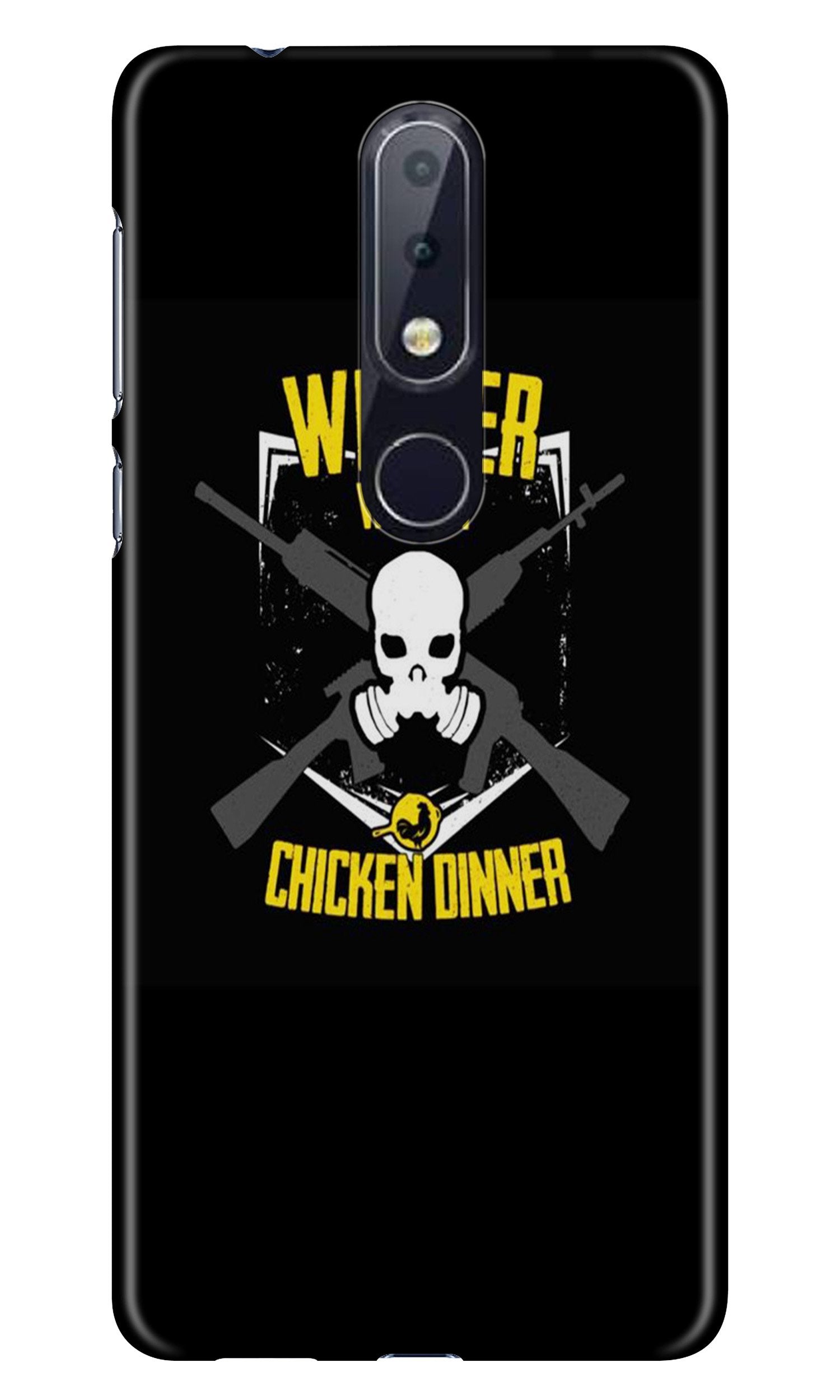 Winner Winner Chicken Dinner Case for Nokia 6.1 Plus  (Design - 178)