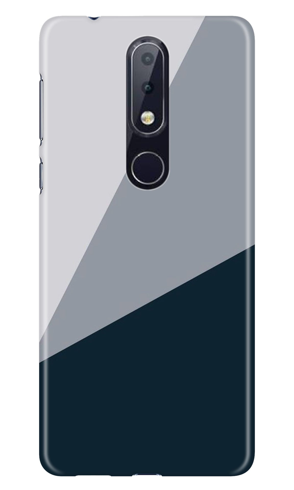 Blue Shade Case for Nokia 8.1 Plus (Design - 182)