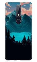 Mountains Case for Nokia 8.1 Plus (Design - 186)