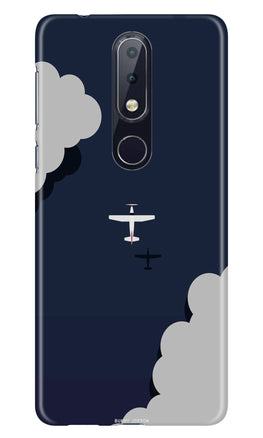 Clouds Plane Case for Nokia 7.1 (Design - 196)