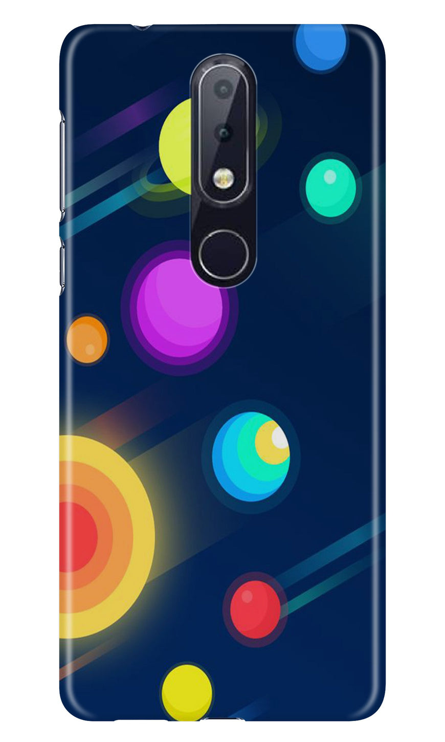 Solar Planet Case for Nokia 6.1 Plus (Design - 197)
