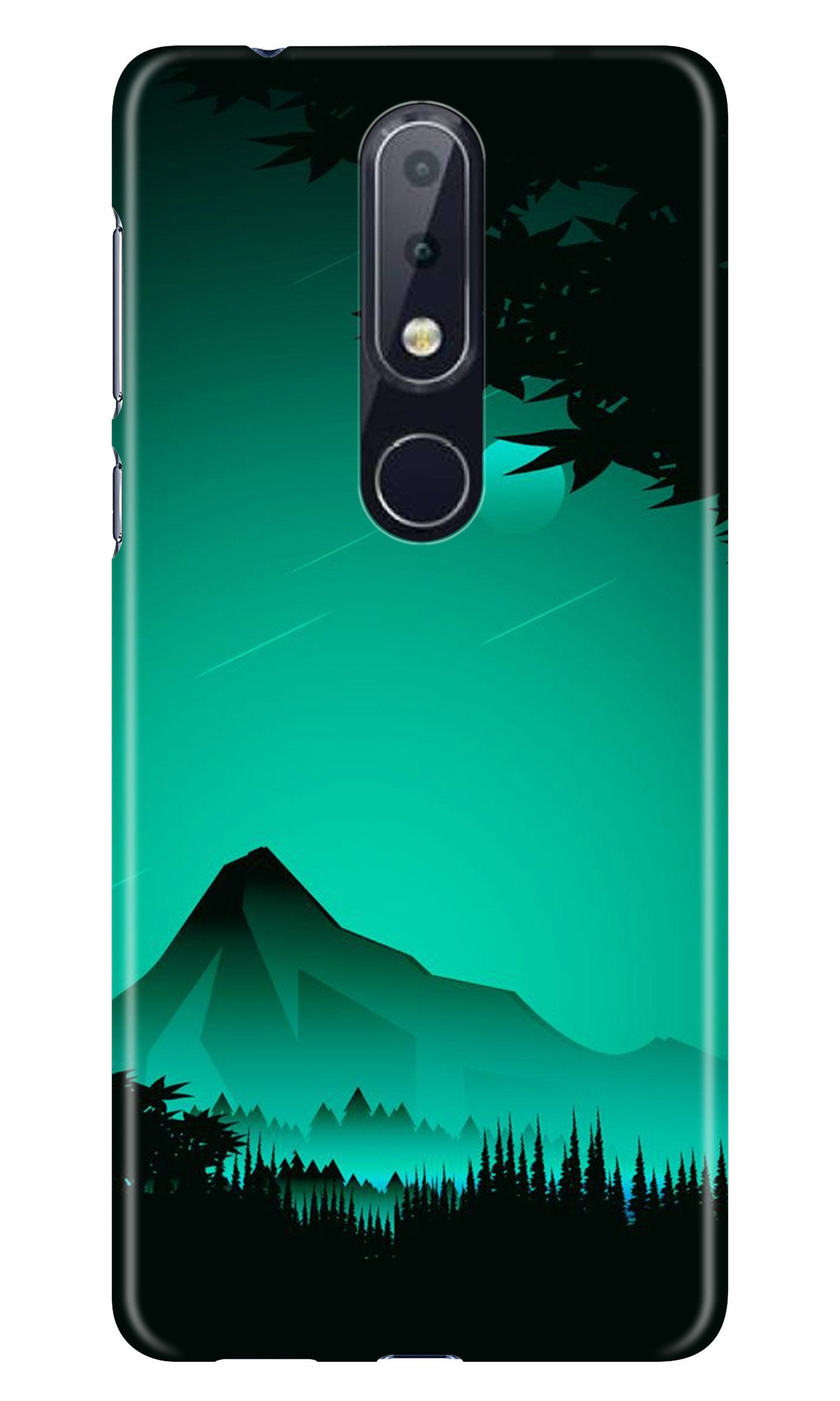 Moon Mountain Case for Nokia 6.1 Plus (Design - 204)