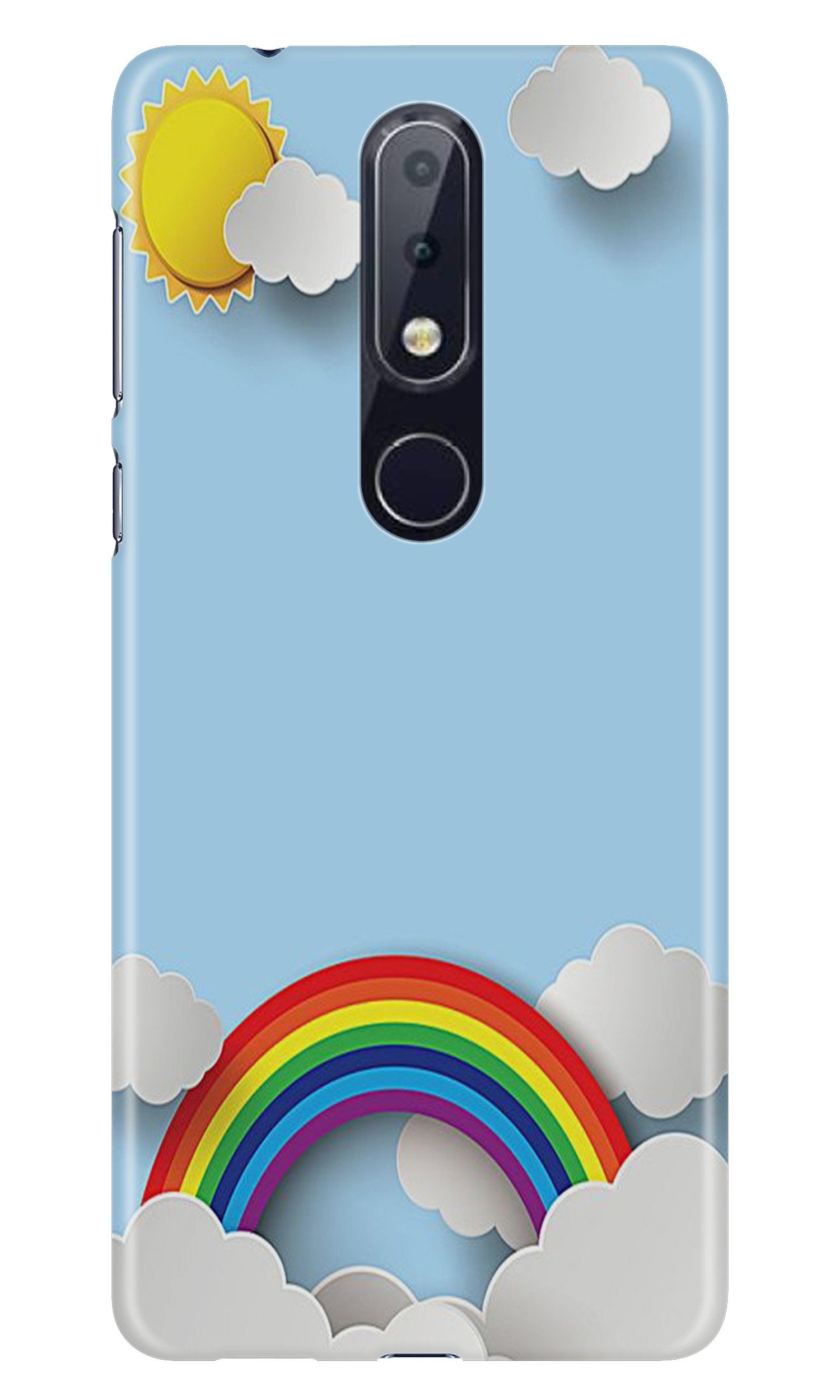 Rainbow Case for Nokia 7.1 (Design No. 225)