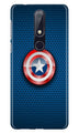 Captain America Shield Case for Nokia 4.2 (Design No. 253)