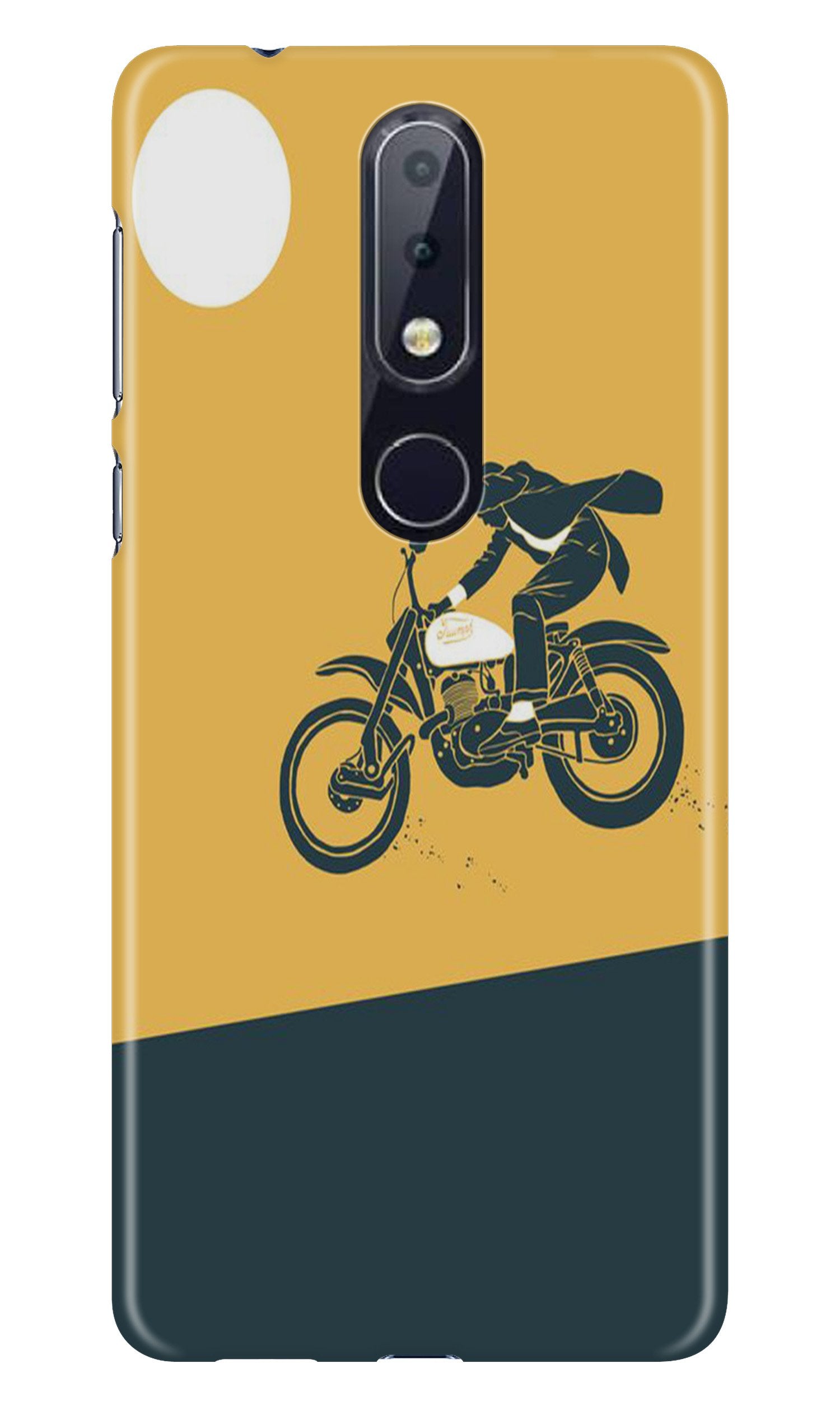 Bike Lovers Case for Nokia 7.1 (Design No. 256)
