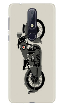 MotorCycle Case for Nokia 7.1 (Design No. 259)