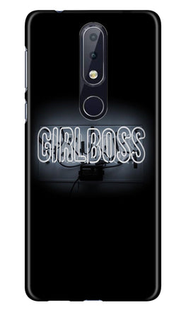 Girl Boss Black Case for Nokia 6.1 Plus (Design No. 268)
