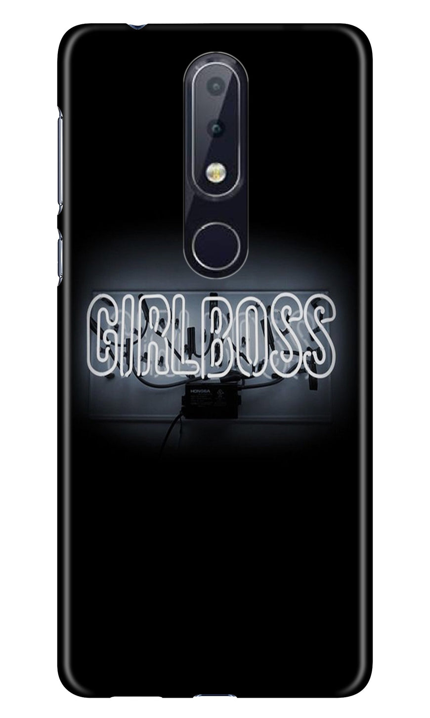 Girl Boss Black Case for Nokia 7.1 (Design No. 268)