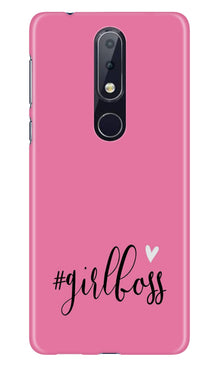 Girl Boss Pink Case for Nokia 6.1 Plus (Design No. 269)