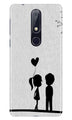 Cute Kid Couple Case for Nokia 4.2 (Design No. 283)