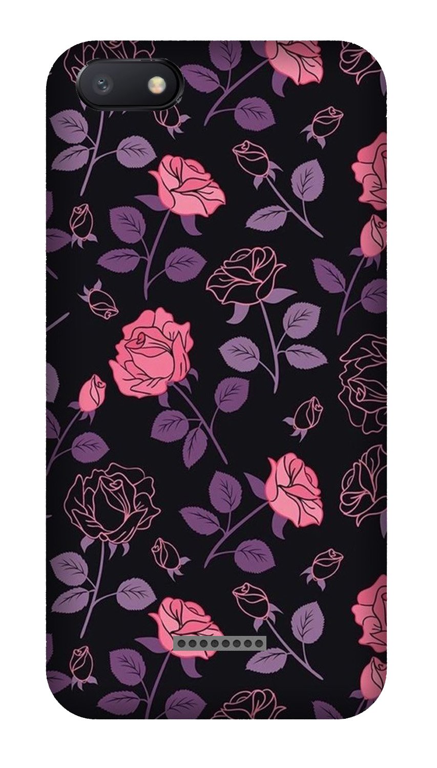 Rose Pattern Case for Redmi 6A