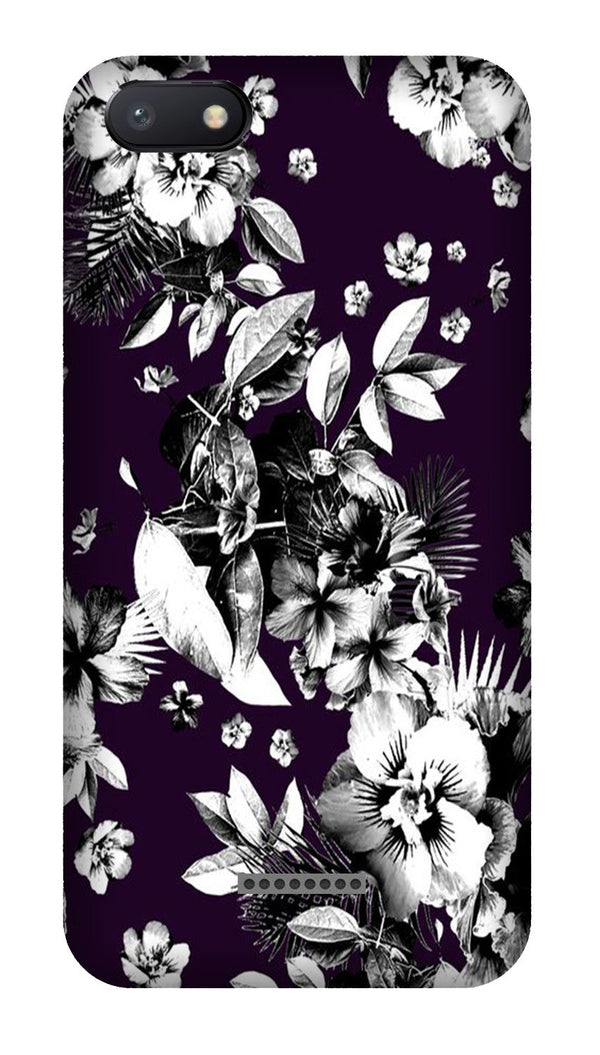 white flowers Case for Redmi 6A