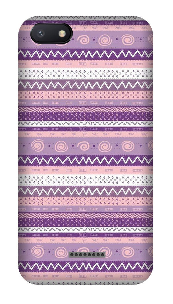 Zigzag line pattern3 Case for Redmi 6A