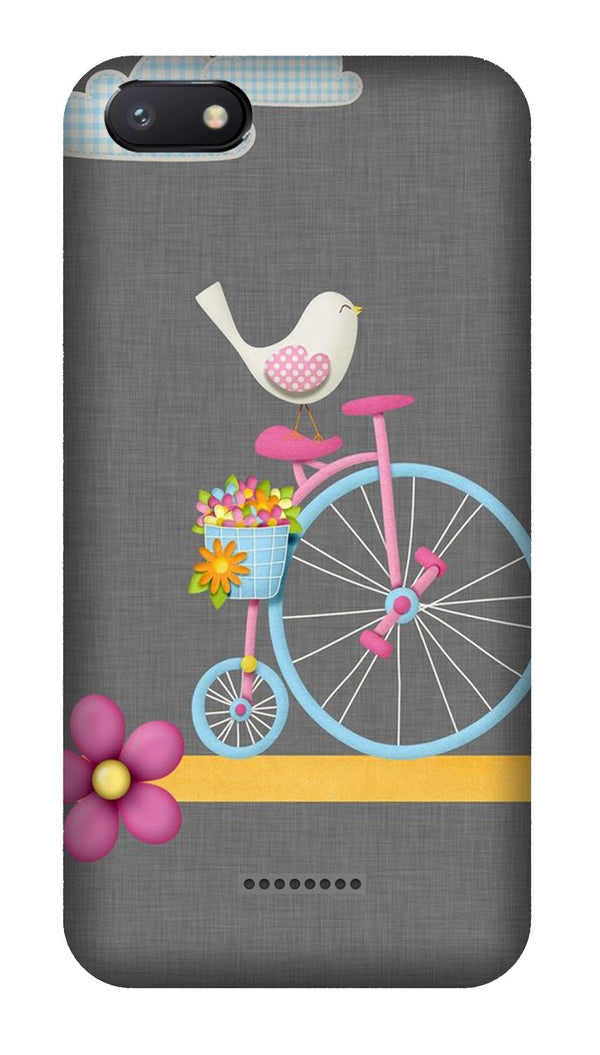 Sparron with cycle Case for Redmi 6A