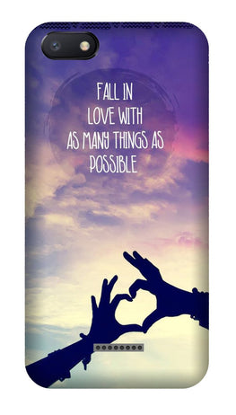 Fall in love Case for Redmi 6A