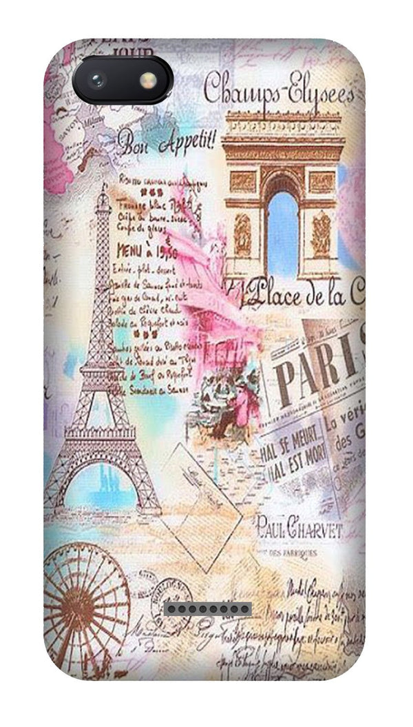 Paris Eiftel Tower Case for Redmi 6A