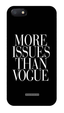 More Issues than Vague Case for Redmi 6A