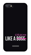Like a Girl Boss Case for Xiaomi Redmi 6A (Design No. 265)