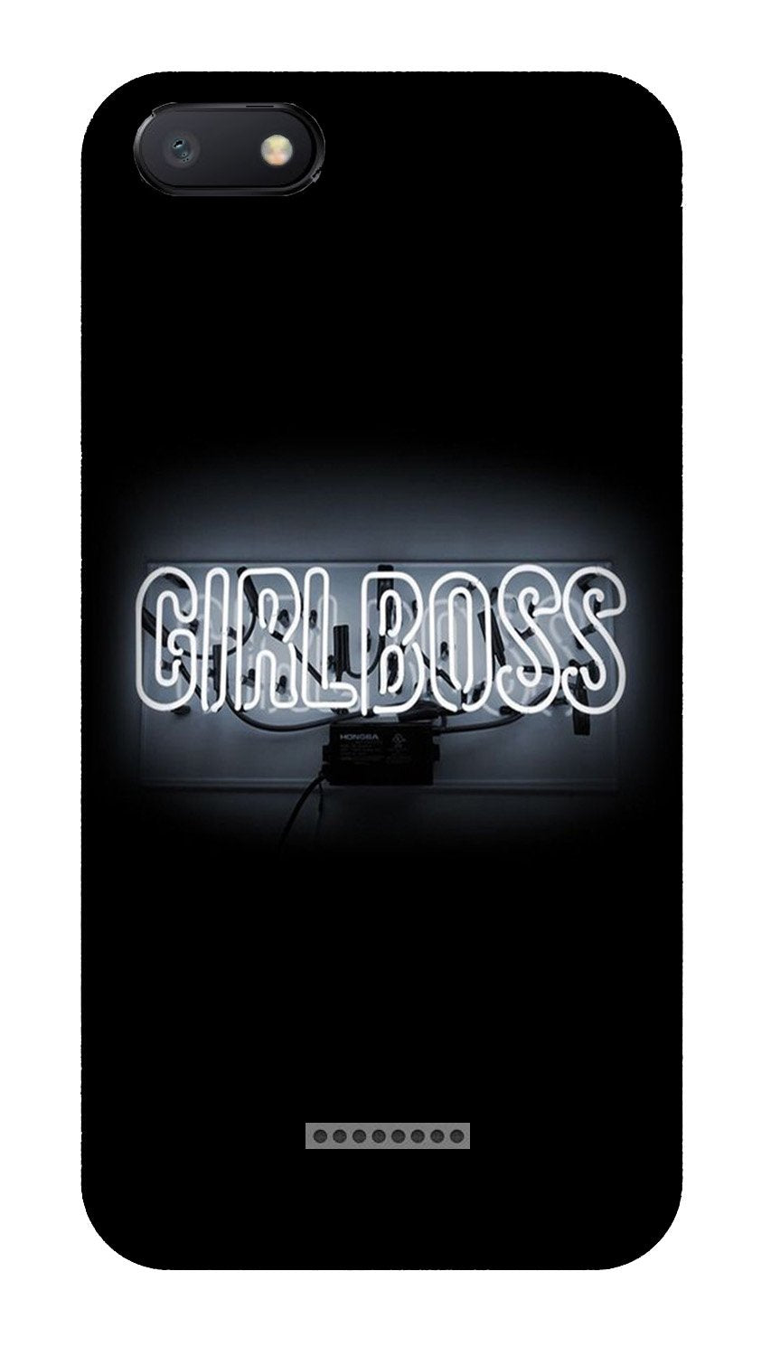 Girl Boss Black Case for Xiaomi Redmi 6A (Design No. 268)
