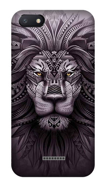 Lion Mobile Back Case for Redmi 6A  (Design - 315)