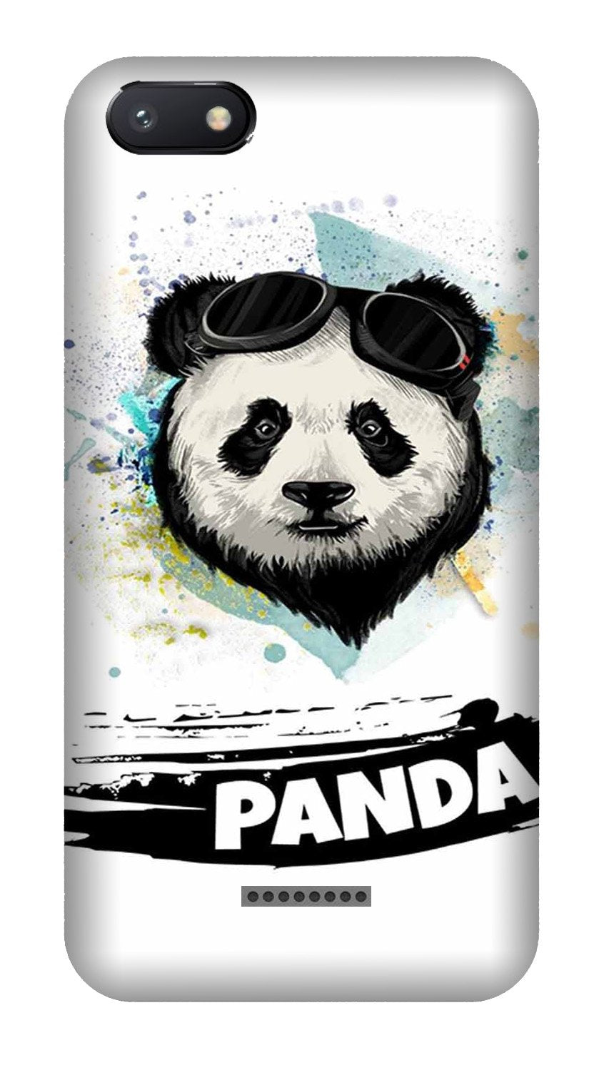 Panda Mobile Back Case for Redmi 6A(Design - 319)