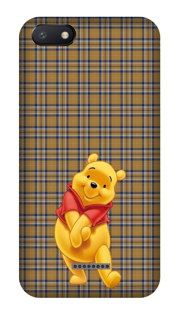 Pooh Mobile Back Case for Redmi 6A  (Design - 321)